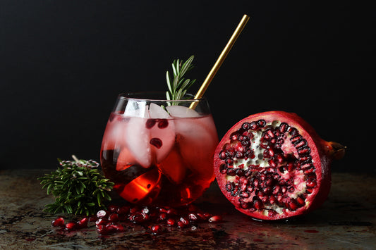 Pomegranate Ginger Fizz