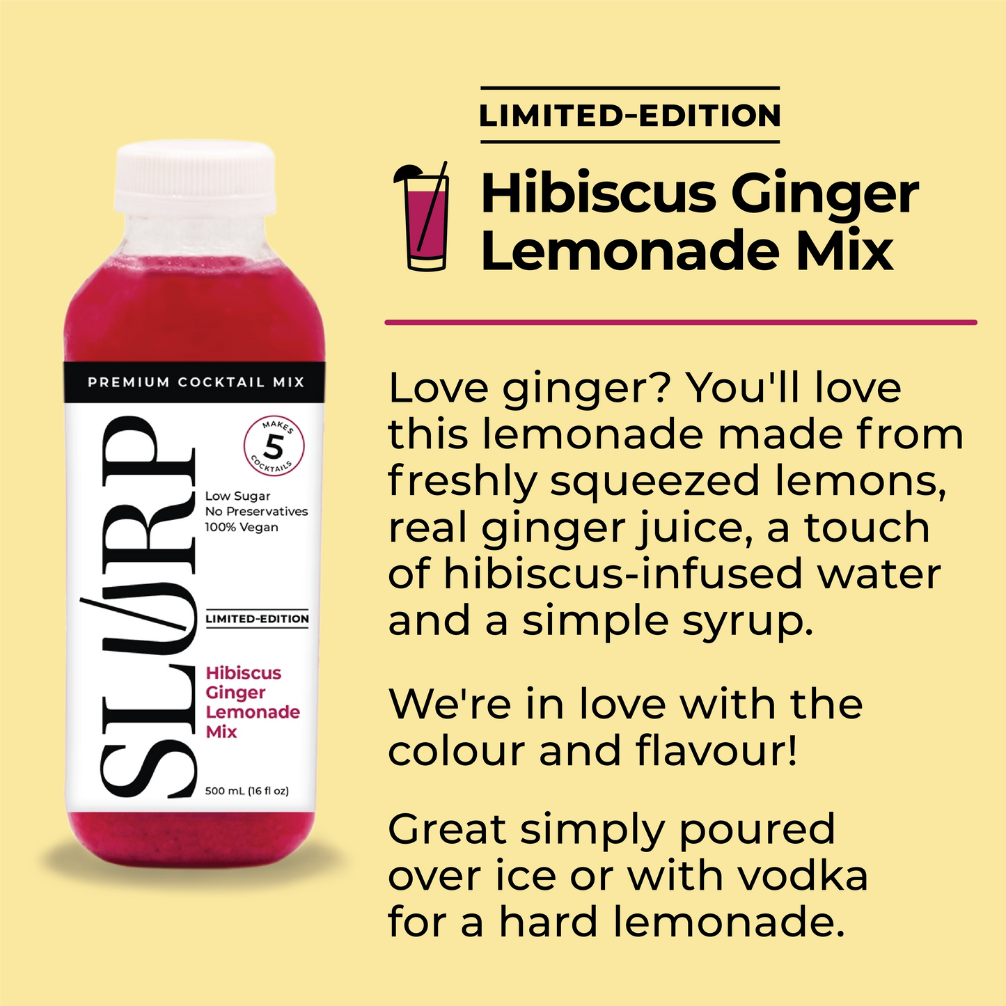 Hibiscus Ginger Lemonade Mix