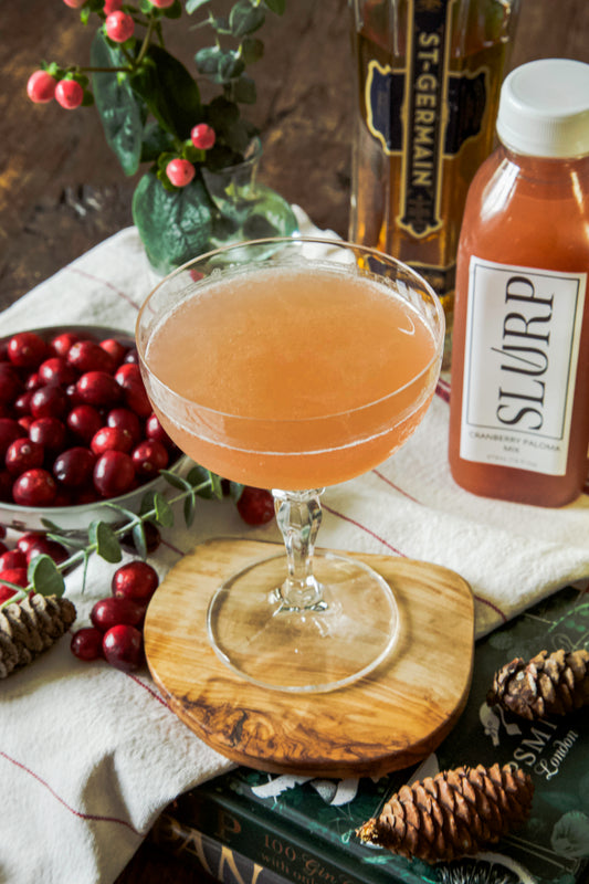 Cranberry Elderflower Martini