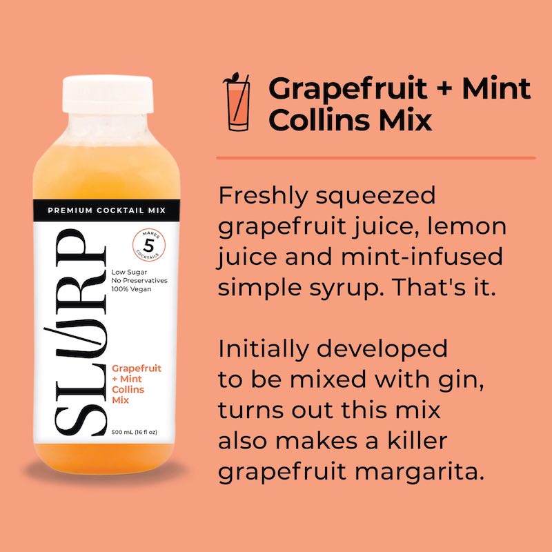 Premium Cocktail Mix Grapefruit Mint