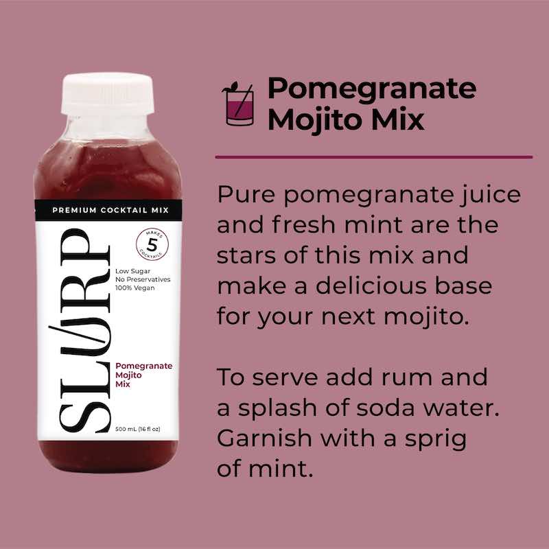 Premium Cocktail Mix Pomegranate Mojito Mix